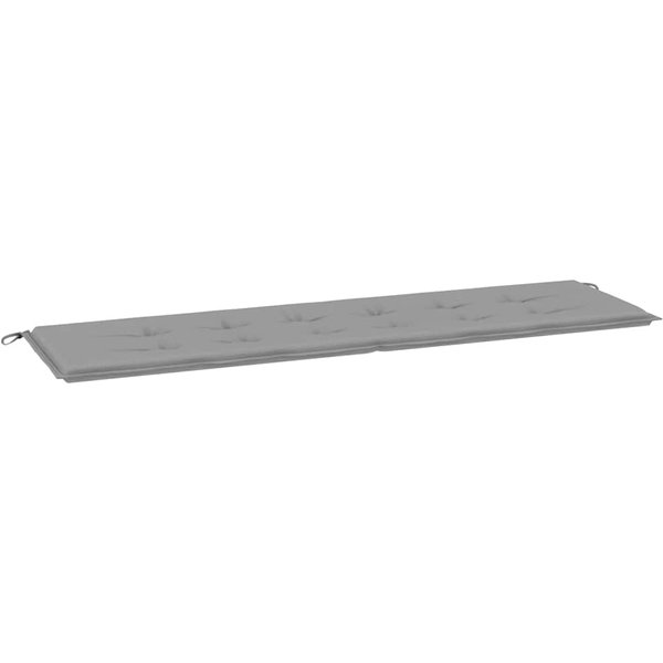 CojíN Para Banco De JardíN Gris 180 X 50 X 3 Cm Tela Oxford-image