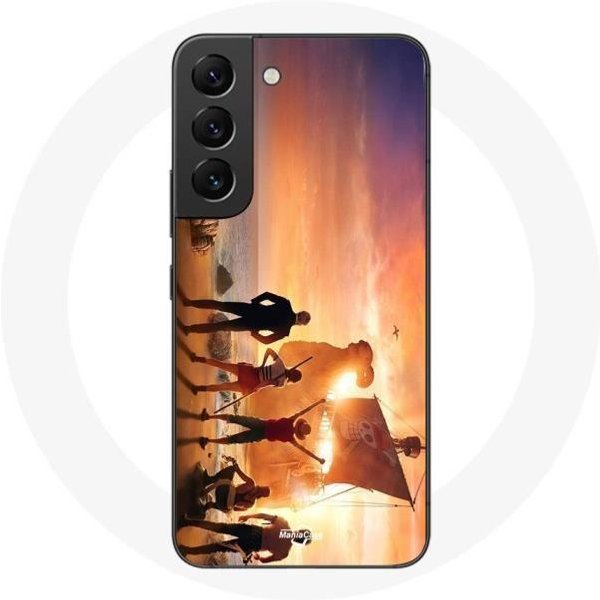 Funda - Maniacase - Samsung Galaxy S21 FE - RíGida - Negra - One Piece PóSter Tripulaciones Temporada 1-image