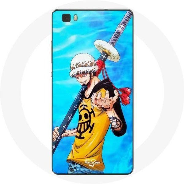 Funda Para Huawei P8 Lite One Piece Manga Trafalgar Law Espada-image