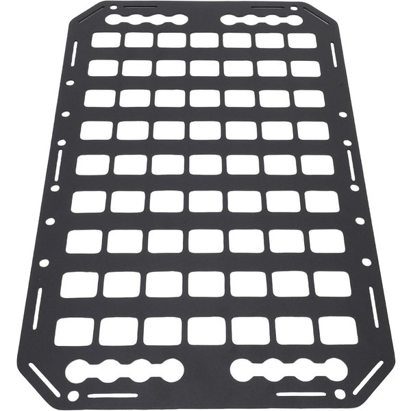 Panel Molle Para Caja De Camioneta AleacióN De Aluminio Organizador De Almacenamiento Multifuncional Con Rieles L Para Coche SUV RV 483X311X2Mm-image