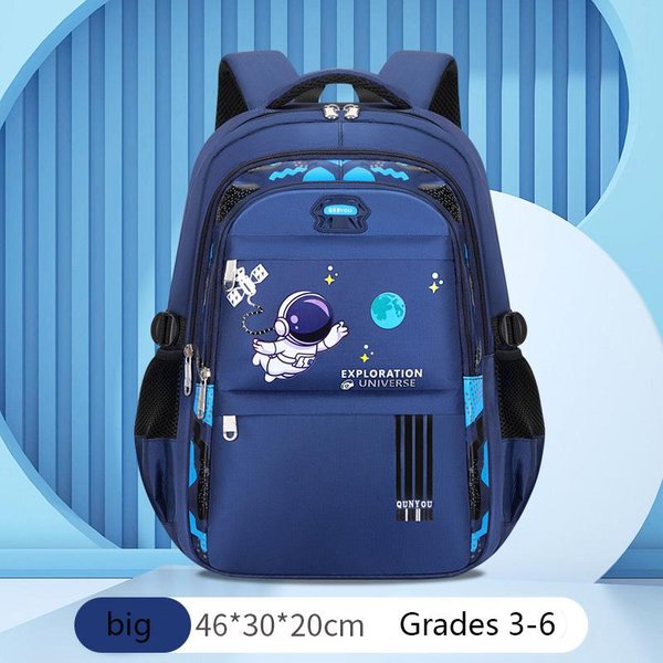 Mochila Para NiñOs Mochilas Escolares Para NiñOs Mochila Escolar De Astronauta Impermeable Primaria Bolsa De Libros Mochila Infantil-image