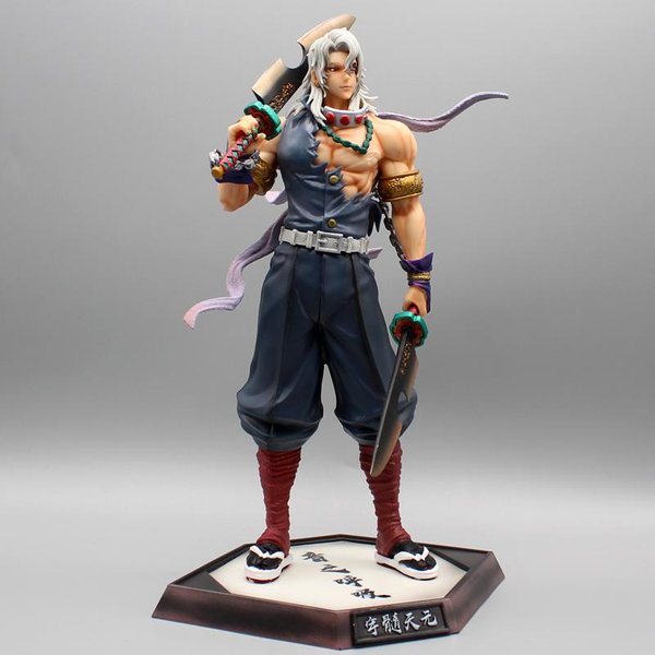 Figurka Anime Demon Slayer Uzui Tengen Statua Gk Figurka Model PVC Lalka Kolekcja Ozdoba Na Biurko Zabawki Prezenty Urodzinowe Dla Dzieci No Box-image