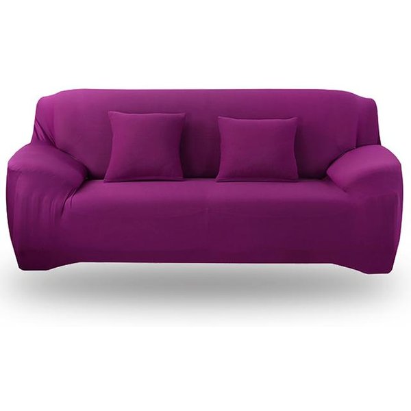 24 Kolory Do Wyboru Jednokolorowa Narzuta Na Sofę RozciąGliwe Narzuty Na Sofy Narzuta Na Sofę Loveseat Funiture Wszystkie Narzuty Na RęCzniki Warp 1-Seater 90-140Cm-image