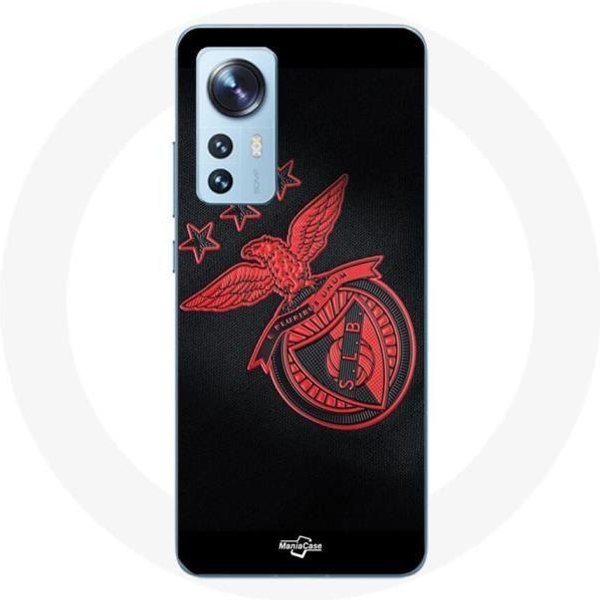 Funda - Maniacase - Xiaomi 12X - Flexible - DiseñO Benfica - Color Negro Negro-image
