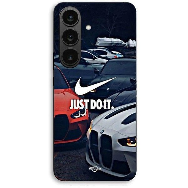 Funda De TeléFono - Maniacase - Samsung Galaxy S26 - Silicona TPU - Negra - Nike Just DO IT Negro-image