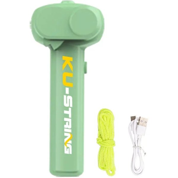 Cuerda De Juguete Luminosa Que Brilla En La Oscuridad Lanzador De Cuerda Luminosa PortáTil De Mano Cuerda Juguete Para Aliviar El EstréS Para NiñOs Regalo De Fiesta-image