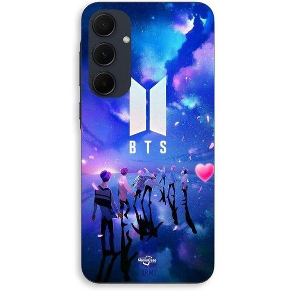 Etui Na Samsunga Galaxy A55 Bts Symbol Grupy Army Maniacase-image