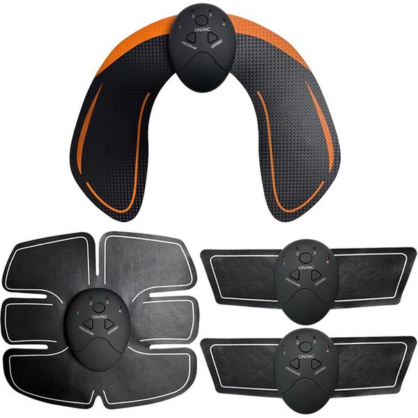 Estimulador Muscular EMS Para Fitness PéRdida De Peso Tonificador Adelgazante Corporal Masajeador GlúTeos Abdomen Brazos Piernas Cadera Entrenador-image