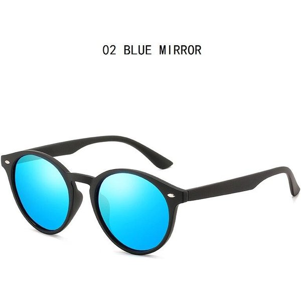 Okulary PrzeciwsłOneczne OkrąGłE Vintage Damskie MęSkie Ochrona UV400 Klasyczne Retro OkrąGłE Owalne Markowe Okulary Do Jazdy PodróżY Moda-image