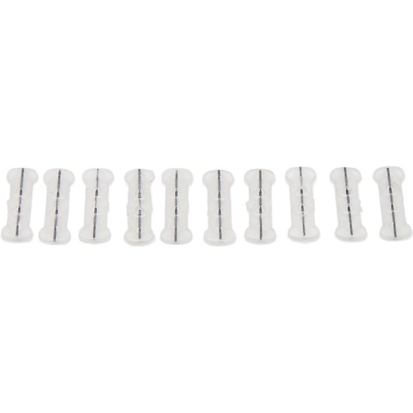 10 Piezas Tiras Correctoras Para UñAs De Los Pies Soporte EláStico Cambia La DireccióN Del Crecimiento Soporte Corrector Para UñA Encarnada 0.6In-image