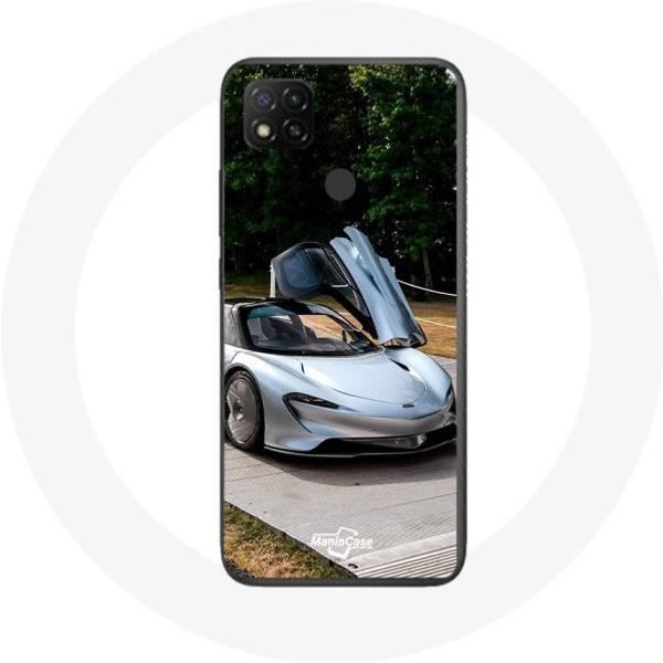 Funda - Mclaren - Xiaomi Redmi 9C - Flexible - Gris - Deporte Gris-image