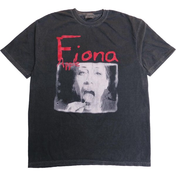 Fiona Apple When The Pawn... Camiseta Marea Pop Rock Tour Club 90S Tour Regalo Cantante Lo MáS RáPido Posible Camiseta De Banda De Los 90 Camiseta Ultra Desgastada - XL 4XL Gray-image