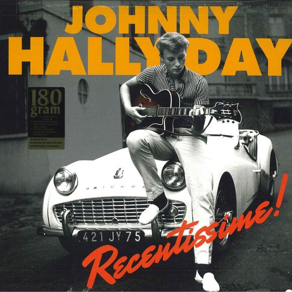 Disco De Vinilo Johnny Hallyday - R?¡CentéSimo! 772253 Waxtime 2019 Europa Rock Orange-image