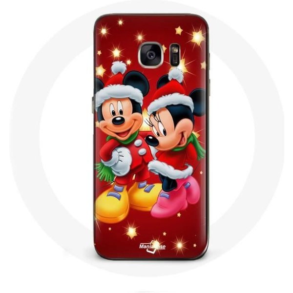 Funda - Maniacase - Samsung Galaxy S6 - Mickey Mouse - Flexible - ProteccióN Y DecoracióN Negro-image