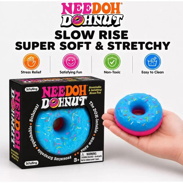 Needoh Dippin Dazzler PąCzek Jajko Kostka RelaksująCa Squishy Antystresowa Zabawka Do ŚCiskania Dla OsóB Z Adhd Koncentracja Prezenty.-image