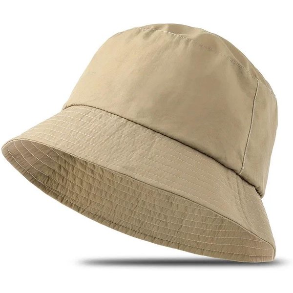 MęSkie DużY Rozmiar Xxl 65Cm Kapelusze Typu Bucket Plus Size Xl 63Cm Kapelusze PrzeciwsłOneczne Damskie DużA GłOwa Wodoodporna Czapka Rybacka Letnia Ochrona PrzeciwsłOneczna Panama Xxl 63-65Cm Khaki-image