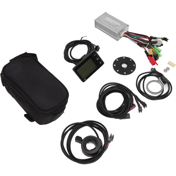 Controlador De 24V 36V 48V 17A 3 Modos Juego De Pantalla S866 Con Sensor De Asistencia De Potencia Acelerador De Pulgar 130X Para Motor De 250W 350W-image