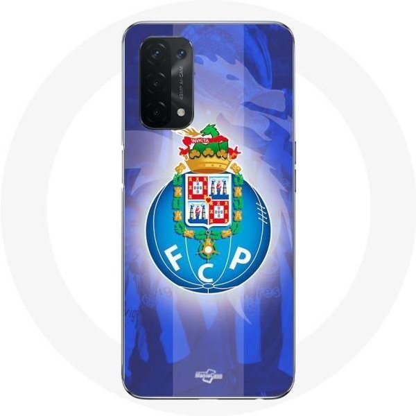 Funda Para Oppo A74 5G - Maniacase - Oporto - Flexible - Azul - SintéTico Azul-image
