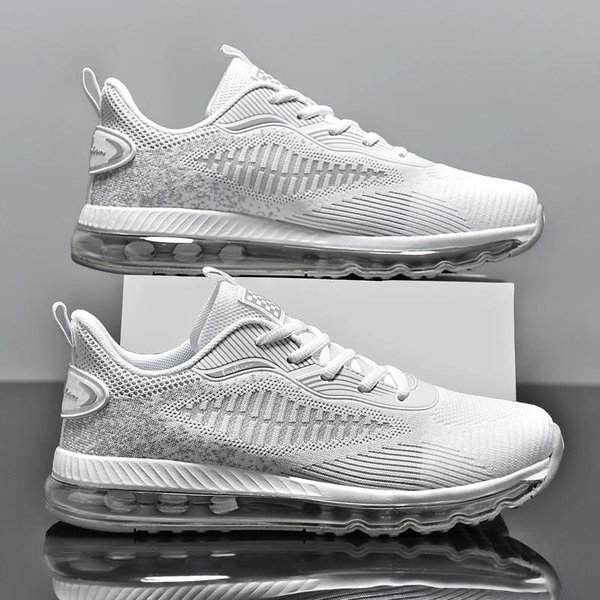 Zapatos Para Hombre, Zapatillas Deportivas, Tenis Masculinos, Zapatos De Lujo, Zapatillas Casuales Para Hombre, Zapatillas De Deporte Transpirables De Moda, Zapatillas Para Correr Para Hombre 48 Gray-image