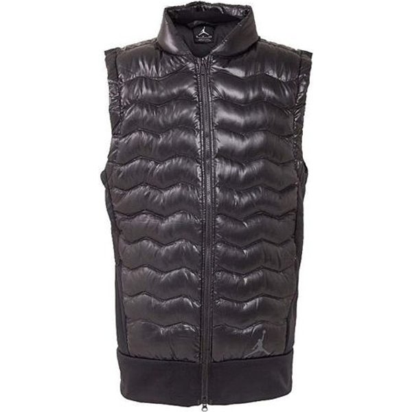 Chaleco De PlumóN Con Cremallera Y Logo Colorblock Jordan Para Hombre Ropa De Abrigo Negra 807950-010 XL Gray-image