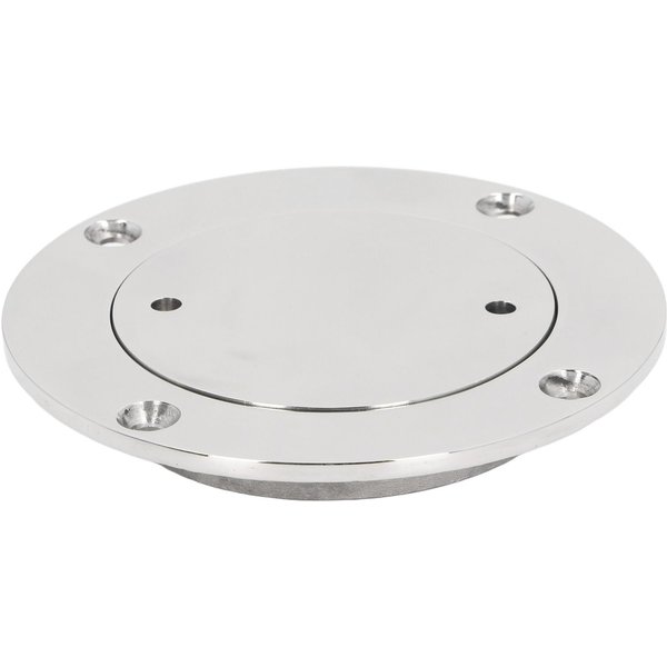 Escotilla De InspeccióN De Placa De Cubierta Redonda Para Barco, Tapa De Escotilla De Acceso Marino Para Yate Marino 316 4 Inch-image