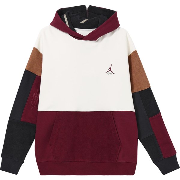 Bluzy Jordan MęSkie Wielokolorowe Z Kapturem ŚRednie Regularne M White-image