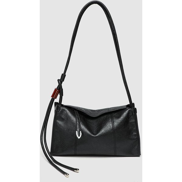 DiseñO Nicho Elegante Simple Bolso De Mujer Para Viajar Plisado Bolso De Hombro Sobaco Bolso Cruzado Black-image