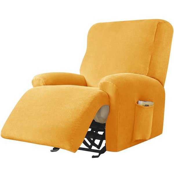 Funda Para Sofá Reclinable Funda Para SillóN Funda Para Sofá Antipolvo Antideslizante Funda Para Silla Lazy Boy Funda De Asiento Universal De Color SóLido 1 Seat-image