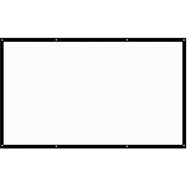 Pantalla De ProyeccióN 16:9 De 120 Pulgadas, Pantalla De ProyeccióN HD PortáTil, Plegable, Montada En La Pared Para Cine En Casa 120-Inch-image