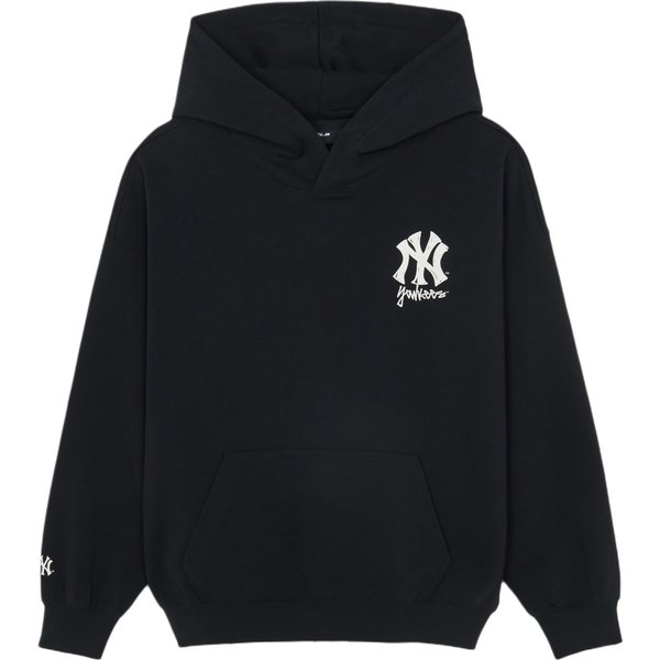 Sudadera Con Capucha MLB New York Yankees Estampado De Grafiti De Moda Unisex Sudaderas Con Capucha Negro 3AHDB0361-50BKS L Black-image