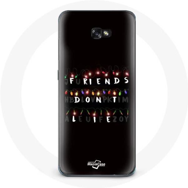 Funda Para Samsung Galaxy A5 2017 Stranger Things PóSter Friends Don't Lie Feliz Navidad-image