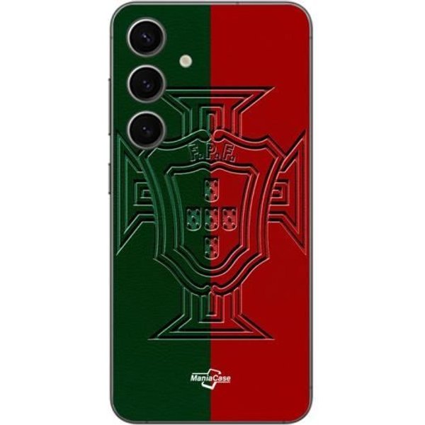 Funda Samsung Galaxy S24 Logo Portugal Verde Y Rojo Maniacase-image