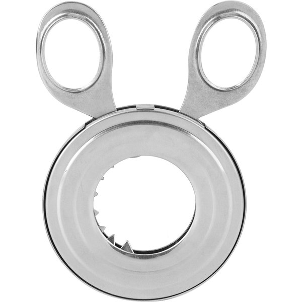 Cortador De Huevos Cocidos De Acero Inoxidable Pinza Para Huevos Tijera Para Huevos Herramienta Removedora De Huevos Utensilios De Cocina-image