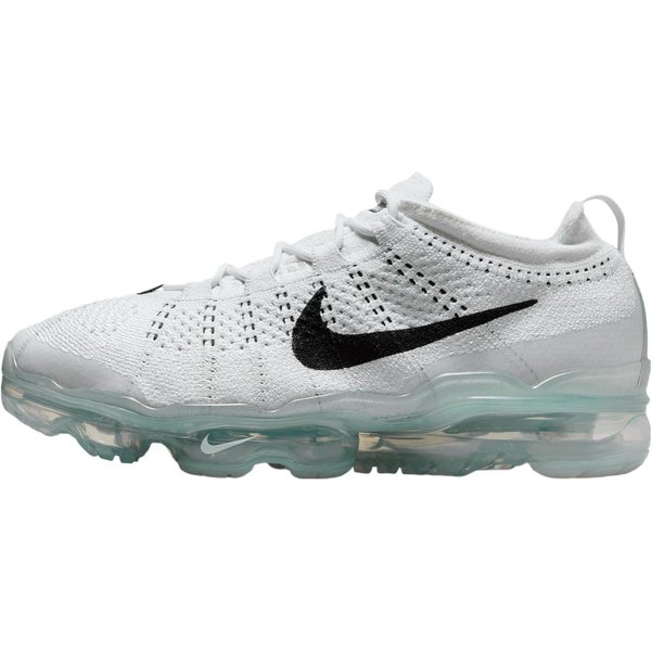 Zapatillas Nike Air Vapormax 2023 Flyknit Blanco Platino Puro Negro Hombre DV1678-102 40.5-image