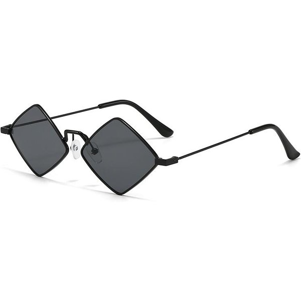 Nowe Okulary PrzeciwsłOneczne W KształCie Diamentu Modne Okulary Hip-Hopowe Damskie Osobistość Moda Street Photography Okulary Ochronne Przed SłOńCem 1PC-image