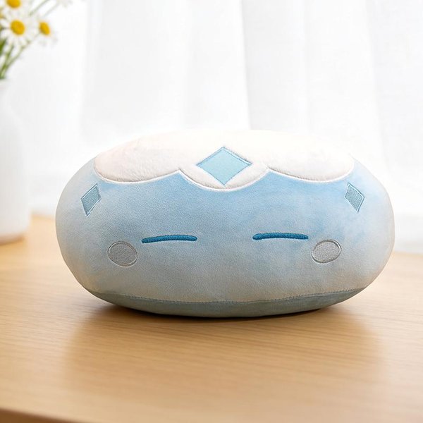 Nueva Almohada De Peluche Slime De Genshin Impact Suave Rellena MuñEco Slime Elemental Linda Almohada De Anime Juguete Regalo De CumpleañOs DecoracióN Del Hogar 40Cm-image