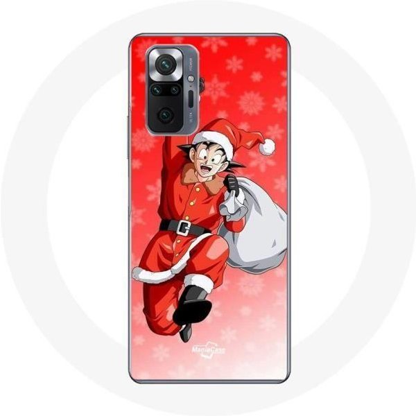 Funda Para Xiaomi Redmi Note 10 Pro Anime Son Goku Dragon Ball El DíA De Navidad 2023-image