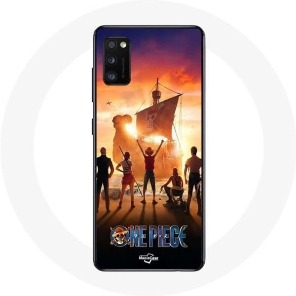 Funda - Maniacase - Samsung Galaxy S20 Plus - One Piece - Silicona - Flexible Negro-image
