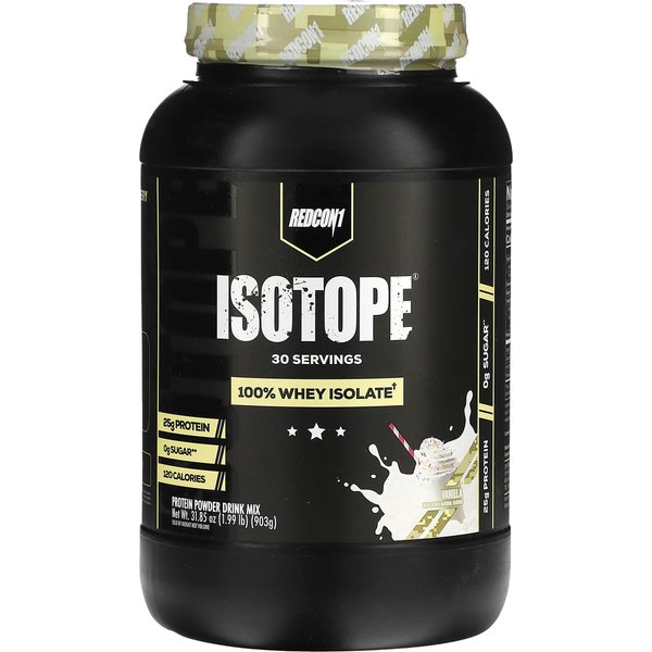 Redcon1, Isotope, Mezcla En Polvo Para Bebida De ProteíNas, Vainilla, 1.99 Lb (903 G)-image