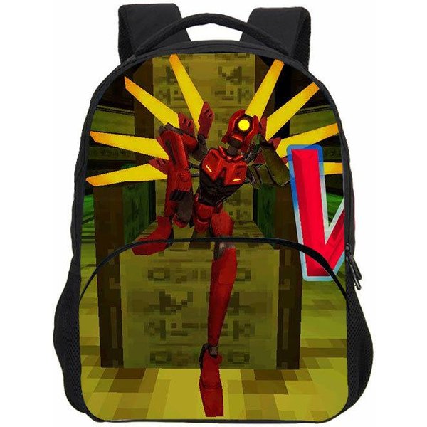 Ultrakill V1, V2 Plecak Szkolny Dla Dzieci, Torby Szkolne, Lekki Plecak DziecięCy Z Postaciami Mochila Dla ChłOpcóW DziewcząT Najlepszy Prezent Black-image