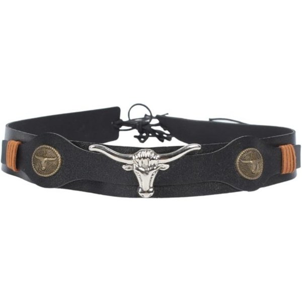 Paski Do Kapeluszy SkóRzane Regulowane Unisex Kapelusz Western BiżUteria Fedora Paski Do Kapeluszy Kowbojskich Black-image