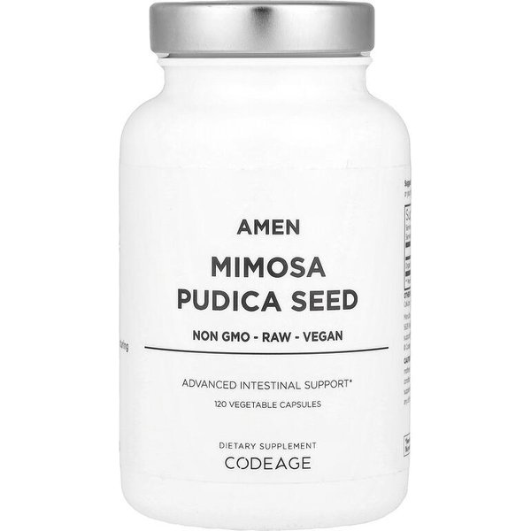 AméN, Semilla De Mimosa Pudica, 450 Mg, 120 CáPsulas Vegetales-image