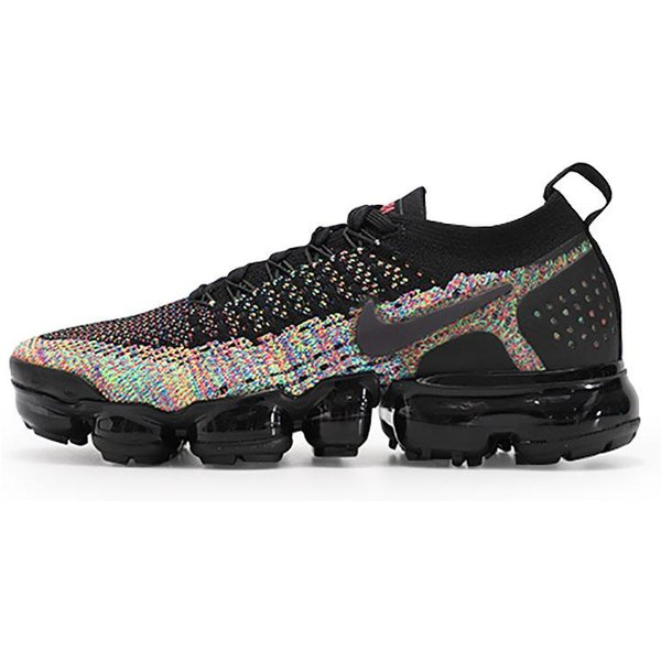 Nike Air Vapormax Flyknit 2 Negro Multicolor Mujer 942843-015 35.5-image