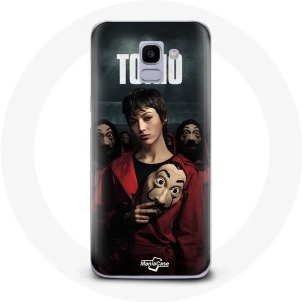 Coque Pour Samsung Galaxy A8 2018 La Casa De Papel Tokyo Masque-image