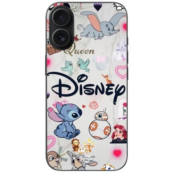 Coque Iphone 16 Disney Personnages Stitch Ariel Dumbo Maniacase-image