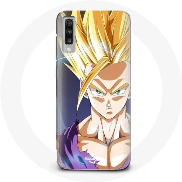 Funda Samsung Galaxy A70 Dragon Ball Manga Sangoku Cara Enfadada-image