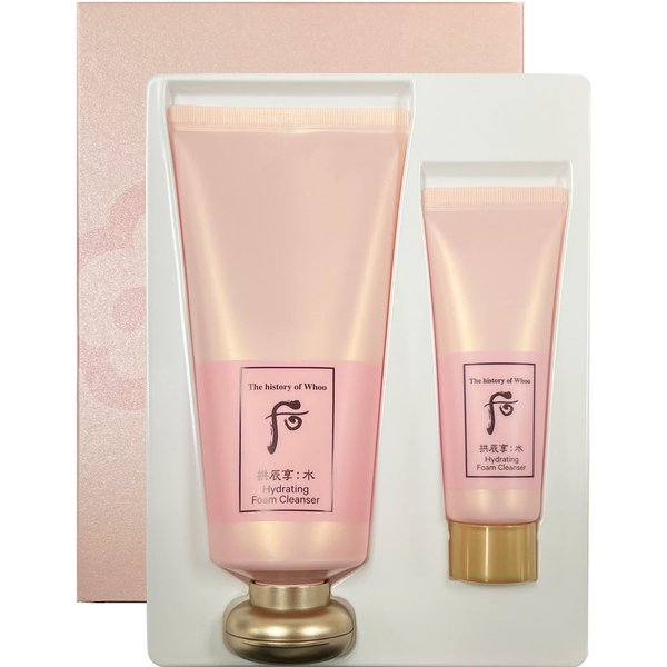 The history of whoo Hydrating Foam Cleanser Special Set 2 Items +Random Gift White-image