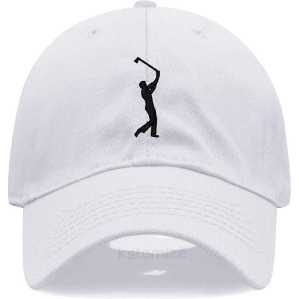Gorra De BéIsbol Bordada De Golf Para Hombres Mujeres AlgodóN Lavado Gorra De Papá Ajustable Unisex Gorras Deportivas Casuales-image