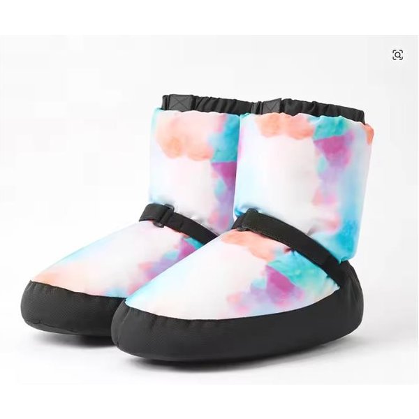 Buty Baletowe Zimowe Buty Do TańCa CiepłE CiepłE KróTkie Buty AntypośLizgowe Buty Baletowe Trening Dla DorosłYch BawełNiane Buty Do TańCa XXS(28-31) White-image
