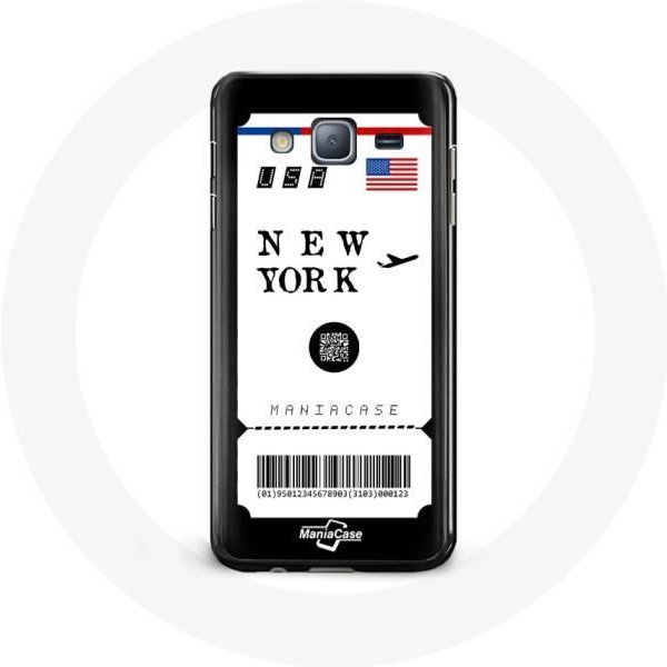 Funda Para Samsung Galaxy J5 Billete De AvióN Nueva York-image